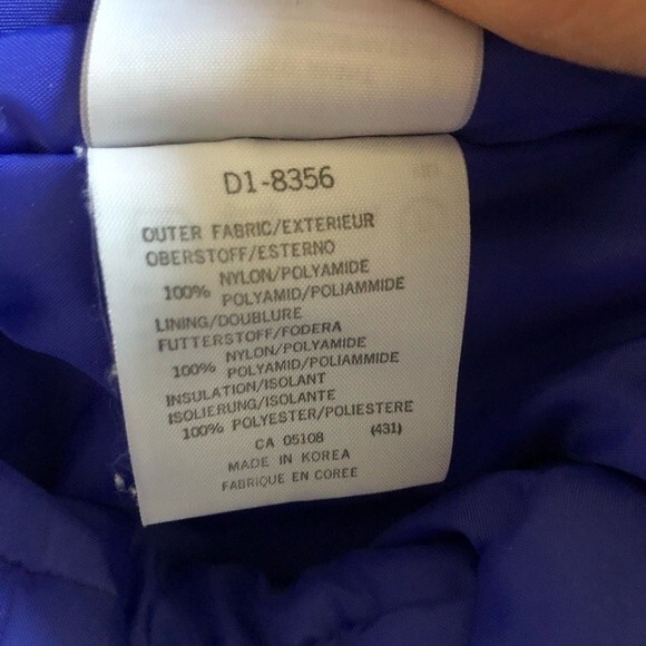 DESCENTE 2 Piece Ski Suit Blue Red snowboarding WinterWomens Size Medium VINTAGE - Picture 7 of 11